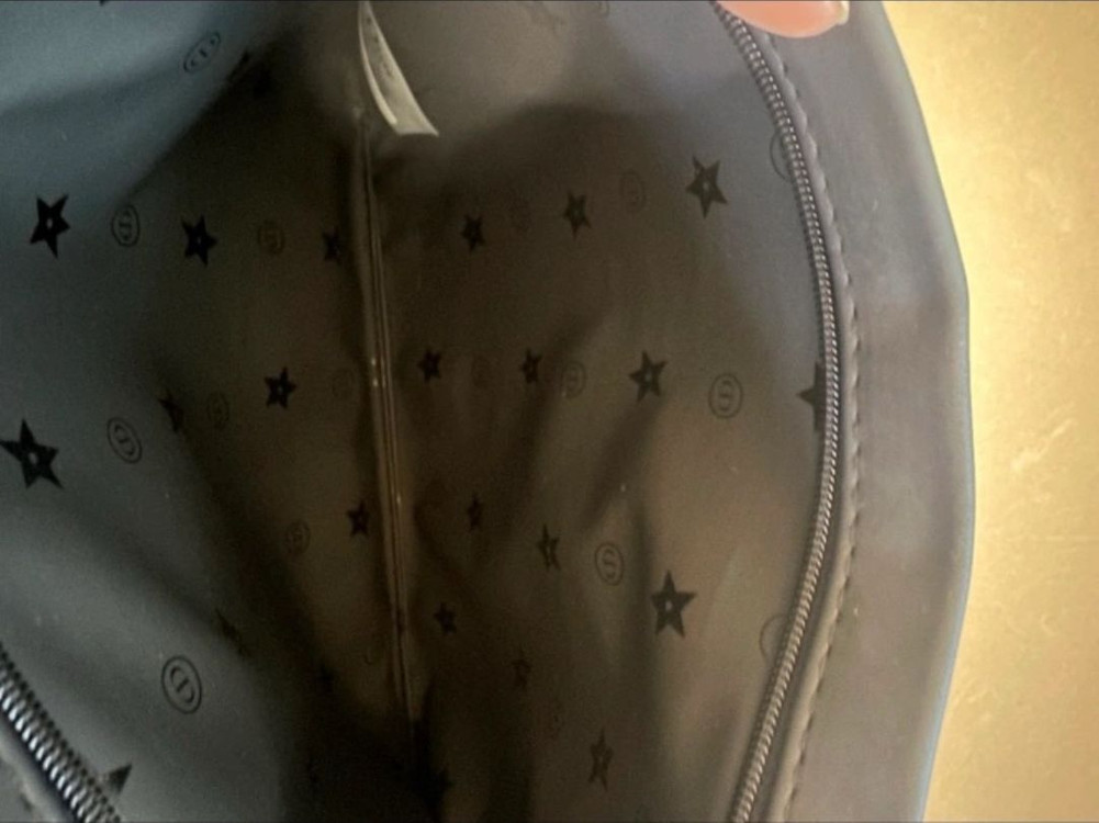 디올 뷰티 까나쥬 패턴 스터드 파우치 새제품--2