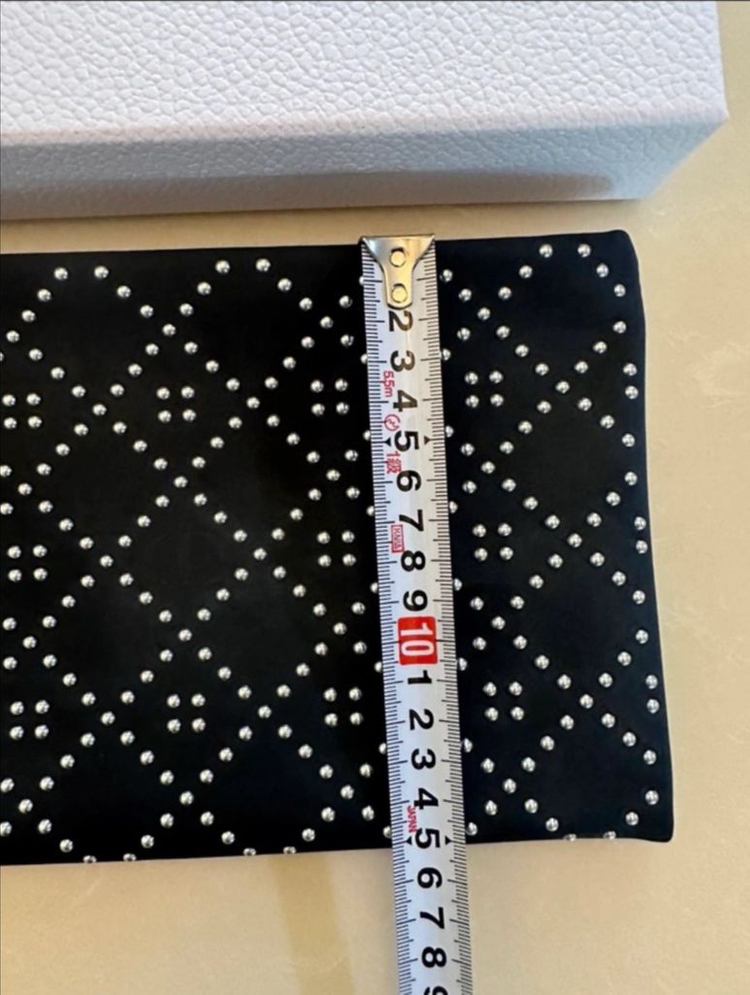 디올 뷰티 까나쥬 패턴 스터드 파우치 새제품--4