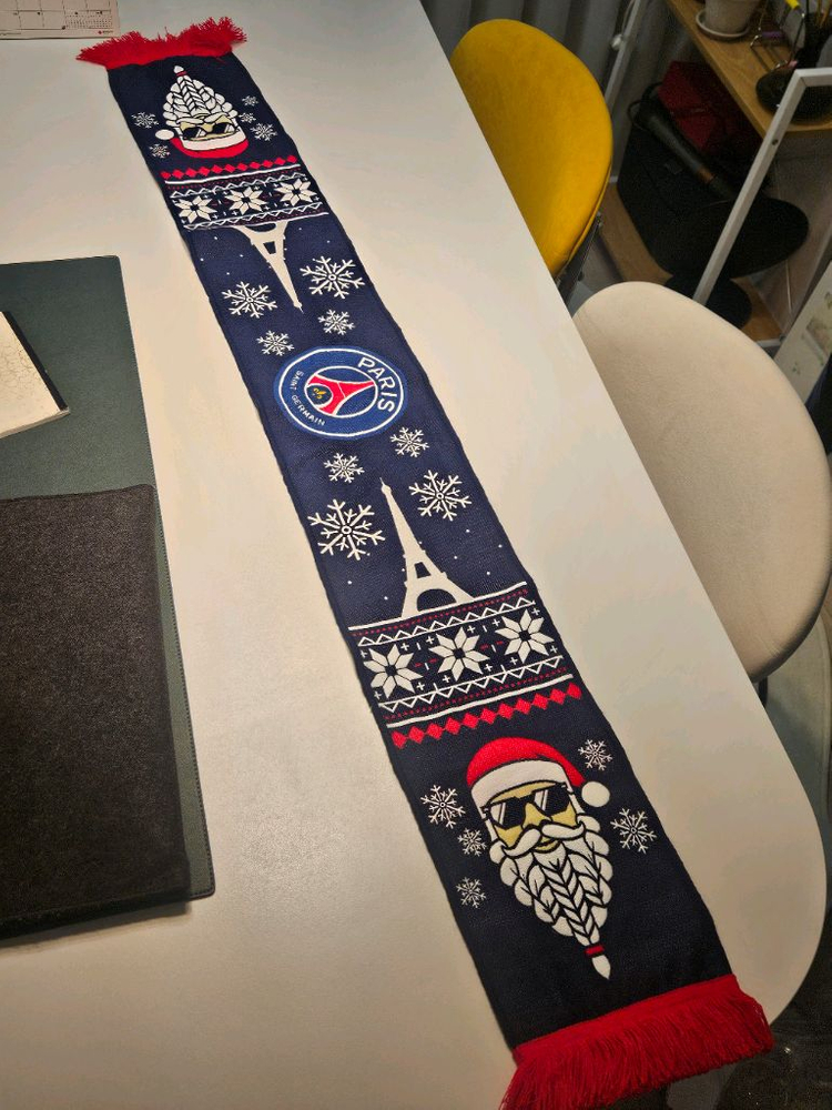 파리생제르맹(PSG) 크리스마스 머플러--3