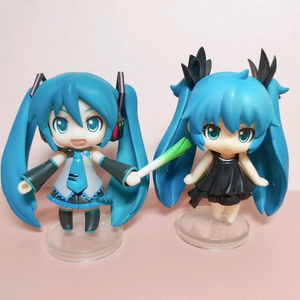하츠네 미쿠 푸치넨도 미니피규어 2종 세트 일괄/심해 미쿠 피규어