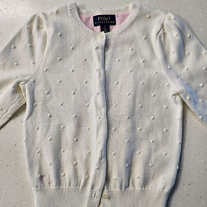 폴로 랄프로렌 여아 니트 가디건 4T