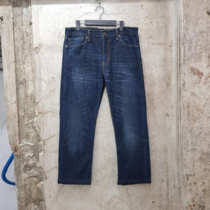 LEVIS 리바이스 진청 스티치 데님팬츠 34