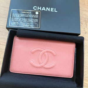 샤넬 타임리스 cc 캐비어 장지갑