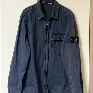 [m]스톤아일랜드 올드이펙트 네이비 오버셔츠