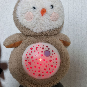 블루래빗 러블리부 부엉이 수면등 인형 애착인형 멜로디