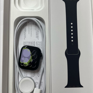 애플워치10셀룰러 42mm 제트블랙 SS급