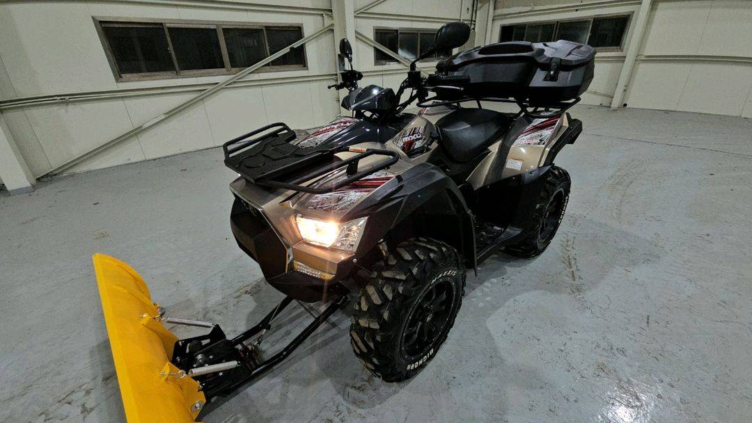 MXU700 사륜구동 파워핸들 ATV 인젝션타입 겸 제설차 겸용 소개합니다 이미지