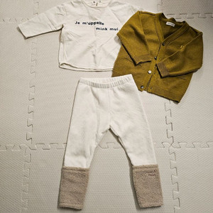 밍크뮤 상하 가디건 3pcs