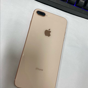 아이폰8플러스 로즈골드 액정SS급 256GB 배터리95% 무음