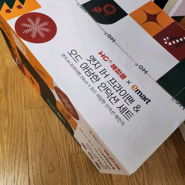 이마트 X 해피콜 IH 프라이팬 & 인덕션 세트 미개봉 이미지