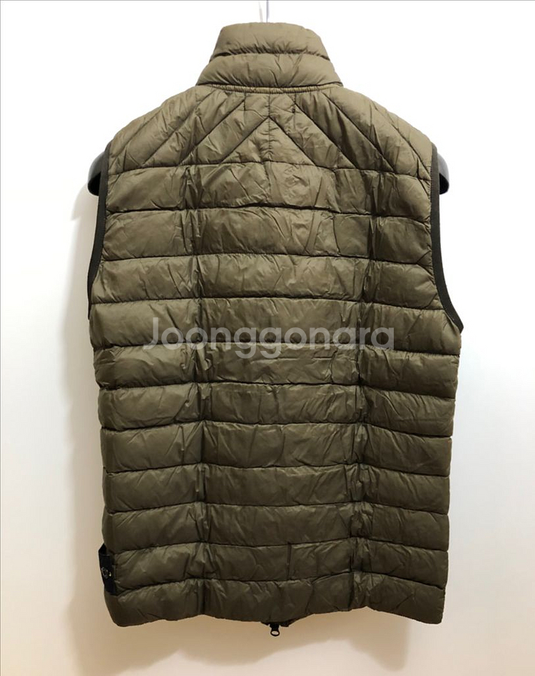 [S] 스톤아일랜드 가먼트 얀 다운 패딩조끼 베스트--1