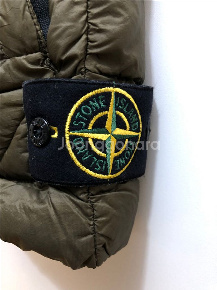 [S] 스톤아일랜드 가먼트 얀 다운 패딩조끼 베스트--2