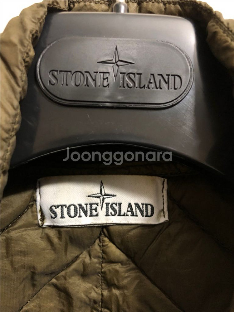 [S] 스톤아일랜드 가먼트 얀 다운 패딩조끼 베스트--3