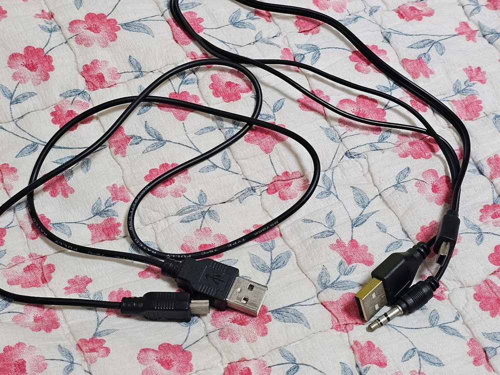 케이블선 모음 어댑터 시거잭 5핀 미니5핀 24핀--6