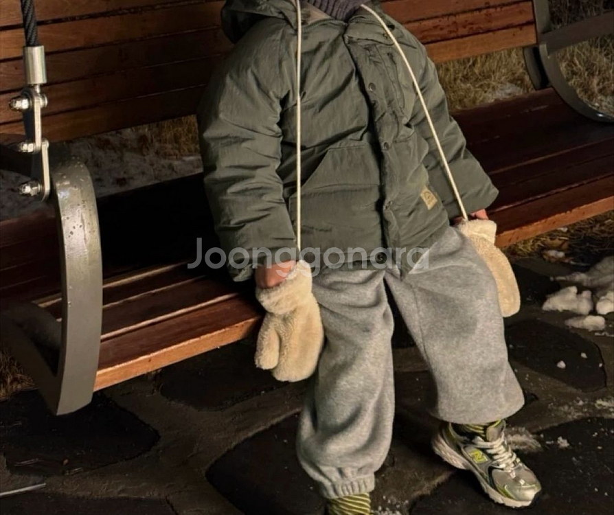 비엔 덕다운패딩, 비에너비엔 덕다운패딩 M,L 두개 일괄--3