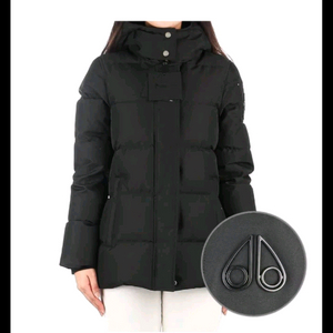 무스너클 패딩 블랙 S/P