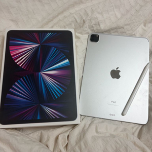 아이패드 프로 3세대 128GB 실버 wifi+애플펜슬 2세대