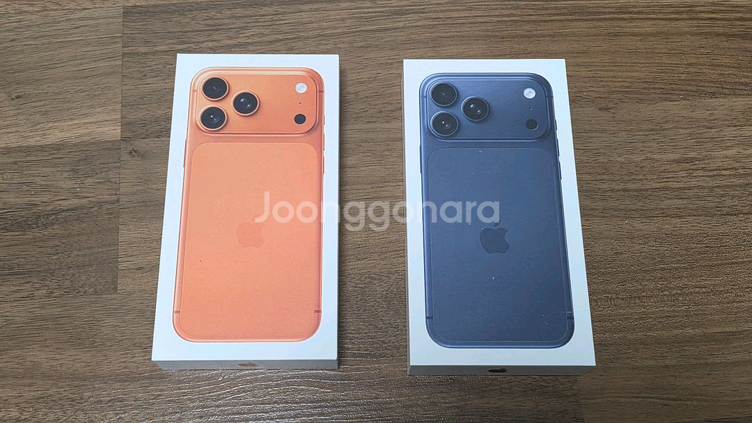 아이폰17 프로맥스 자급제 512GB 미개봉 새제품 (오렌지, 딥블루)--0
