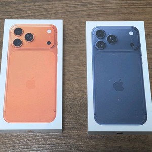 아이폰17 프로맥스 자급제 512GB 미개봉 새제품 (오렌지, 딥블루)