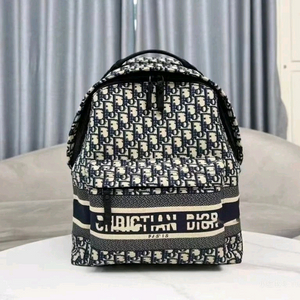 디올 오블리크 패턴 백팩<대>네이비