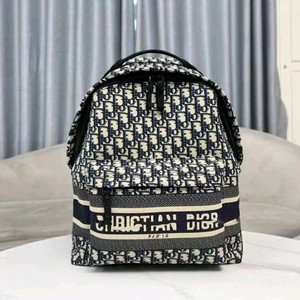 디올 오블리크 패턴 백팩<대>네이비