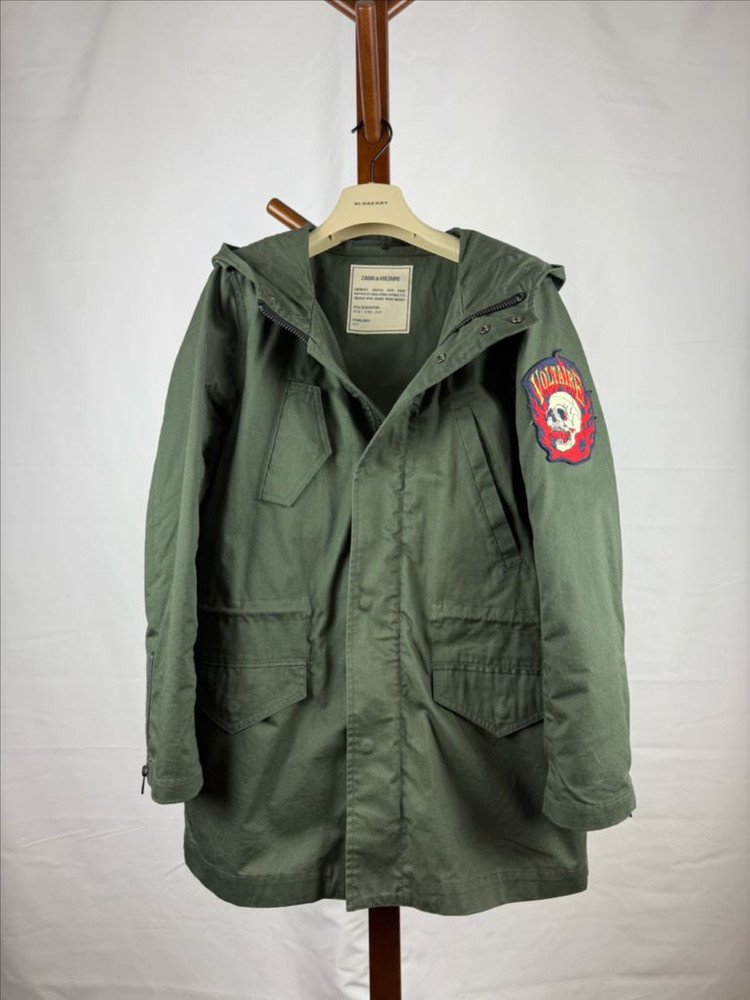 자딕앤볼테르 여성 야상 점퍼, 2way코트 xs--5