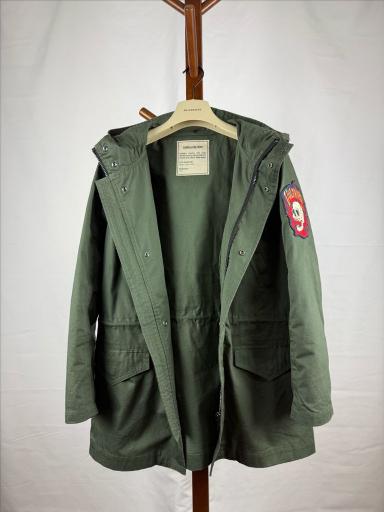 자딕앤볼테르 여성 야상 점퍼, 2way코트 xs--6