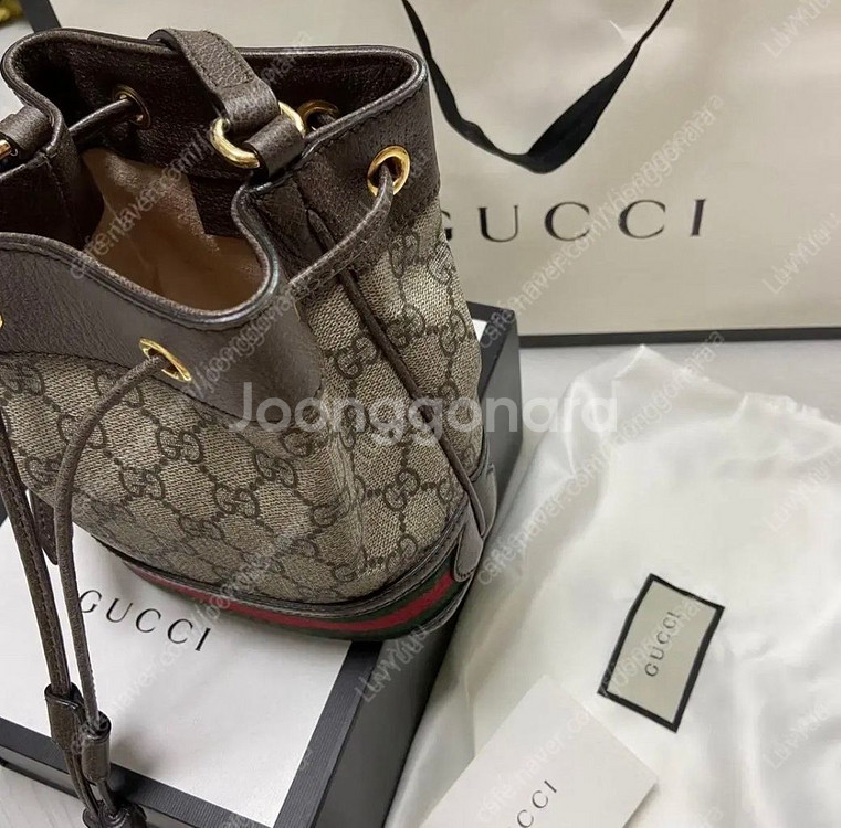 구찌 GG 오피디아 미니 버킷백--1