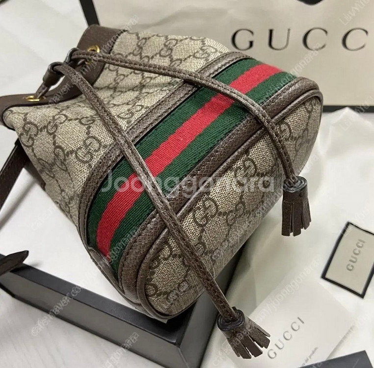 구찌 GG 오피디아 미니 버킷백--2