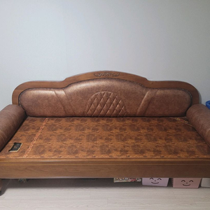 명품 프리미엄 흙소파겸 온돌침대(가격내림) 이미지