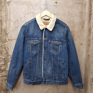 리바이스 쉐르파 데님 트러커 M사이즈