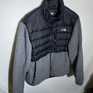 L)노스페이스 550FILL 구스다운 패딩 후리스 점퍼