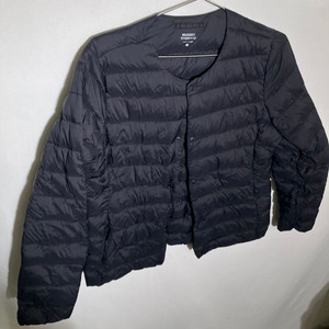 L)무신사스탠다드 여성 덕다운 경량패딩점퍼