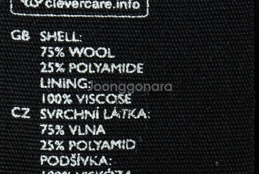 W(L) 코스 코트자켓 싱글 체크 브라운 울--5