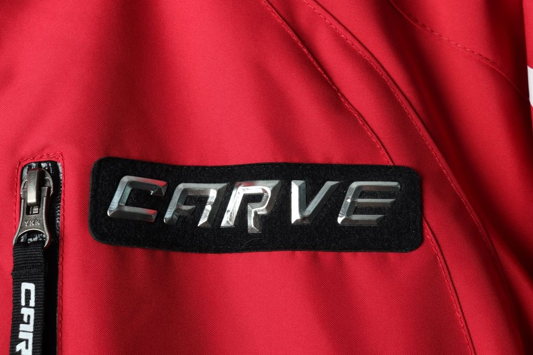 (XS-S) 카브 집업 바람막이 점퍼자켓 스키복 레드 이미지