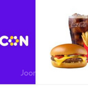 맥도날드 치즈버거 세트