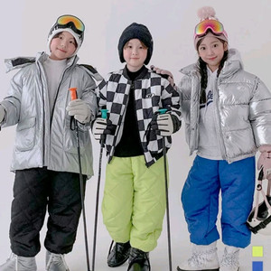 아동용 퀼팅 스키 바지 블랙17호사이즈(새상품)