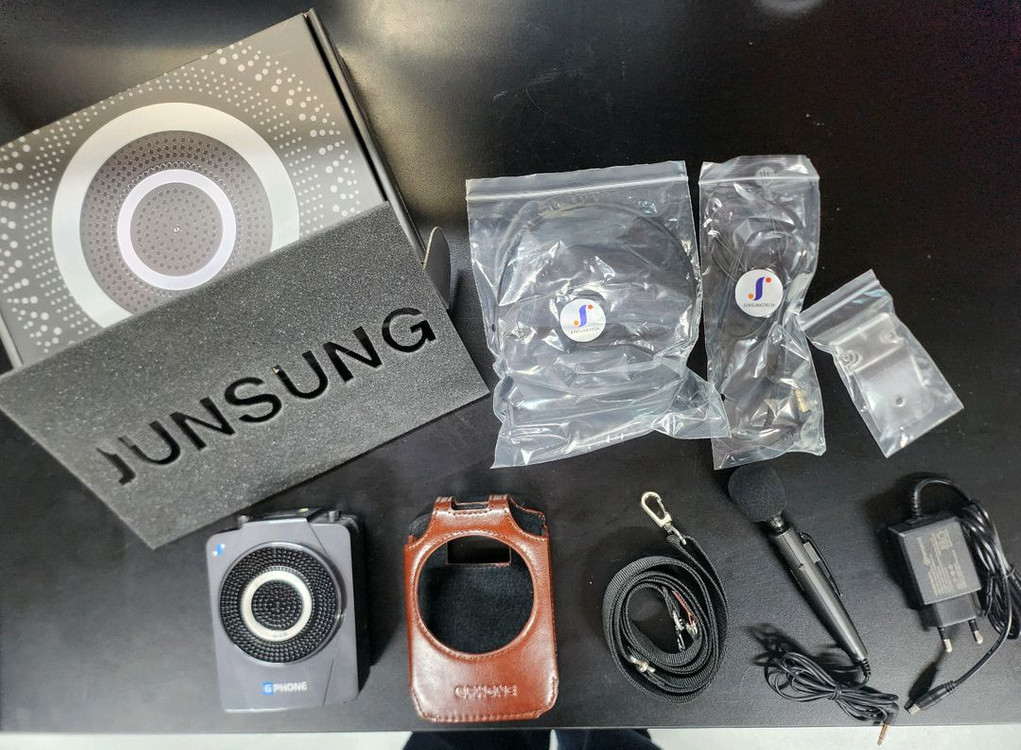 휴대용 앰프마이크 진성꺼(거의새거--1