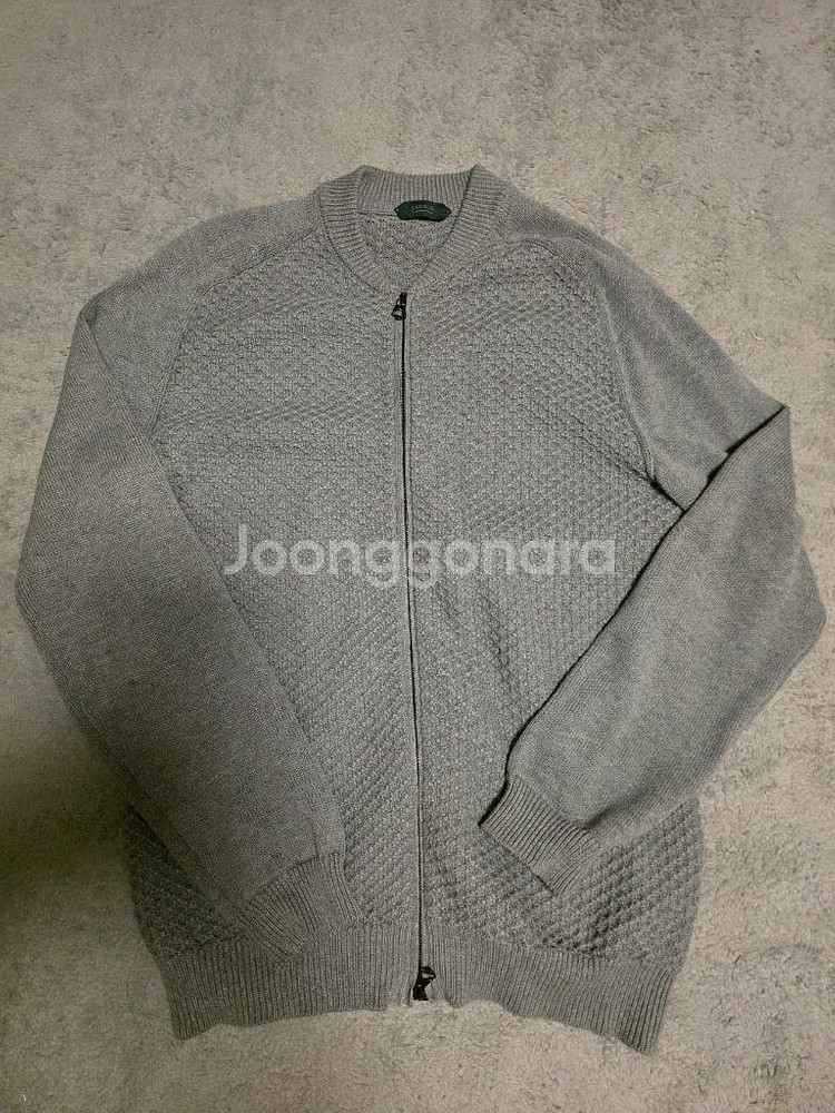 슬로웨어 자노네 남성 니트 집업 가디건 52--0