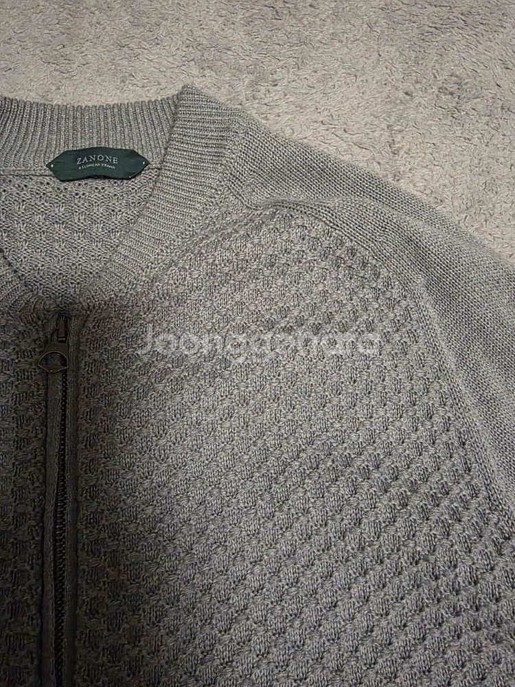 슬로웨어 자노네 남성 니트 집업 가디건 52--1