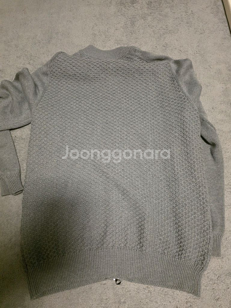 슬로웨어 자노네 남성 니트 집업 가디건 52--2