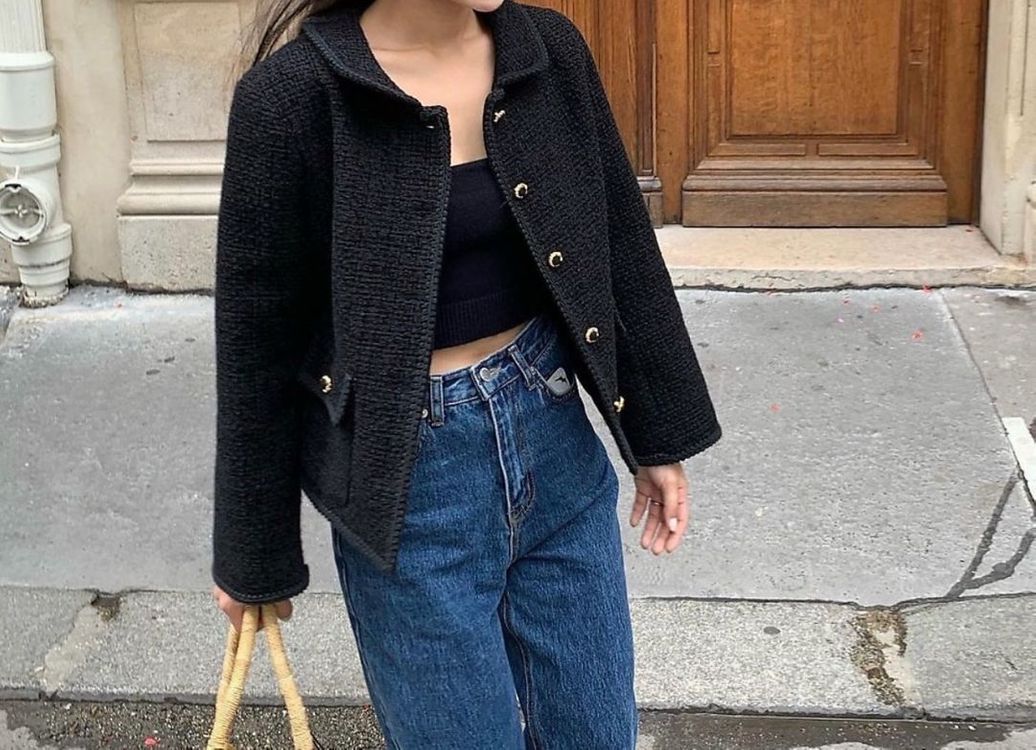 위드아웃썸머 블랑트위드자켓 blanc tweed jacket--1