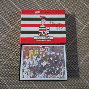 새상품) 스타벅스 월리를 찾아라 월리 인 퍼즐 홍대