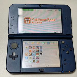 New 3ds xl 포켓몬 무버,뱅크 설치됨