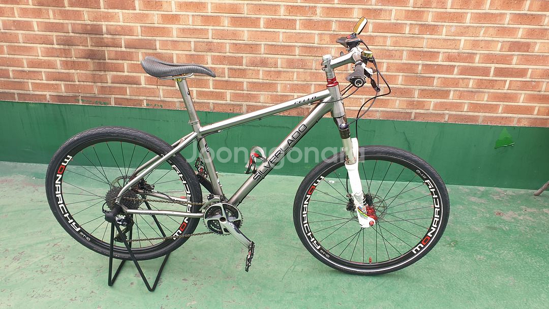 명품 실버라도 MTB 자전거--0