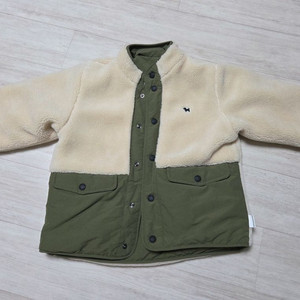 블루독 리버시블 패딩 110