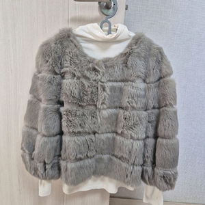 토끼털 자켓