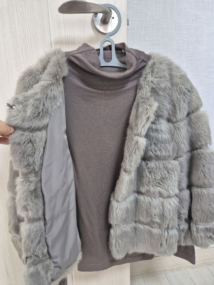 토끼털 자켓--3