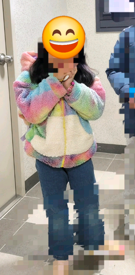 뽀글이 집업 (120사이즈)--2