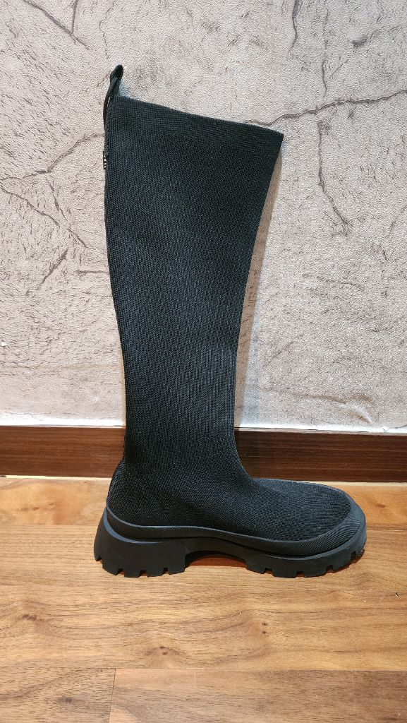 ZARA 자라 삭스 니트 롱부츠 37 (국내 품절템)--3